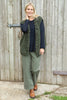 Caroline Knit Gilet Khaki