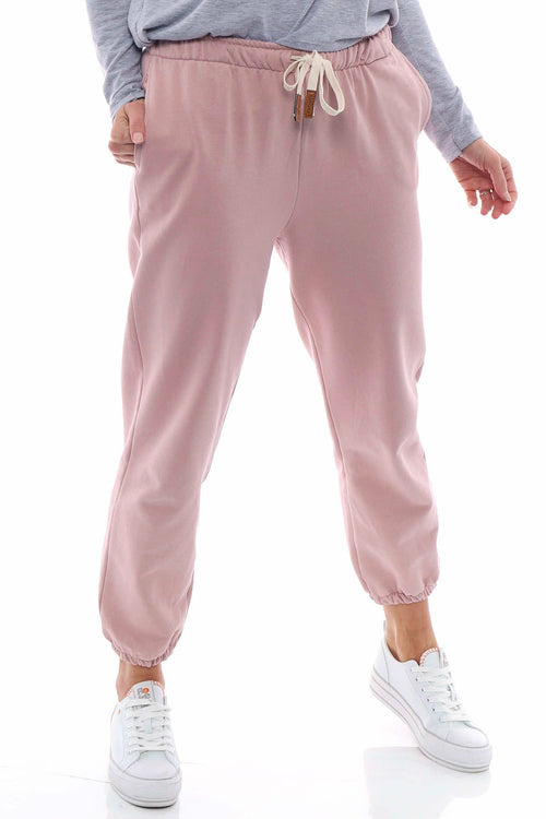 Vienna Cotton Sweat Pants Pink - Image 3