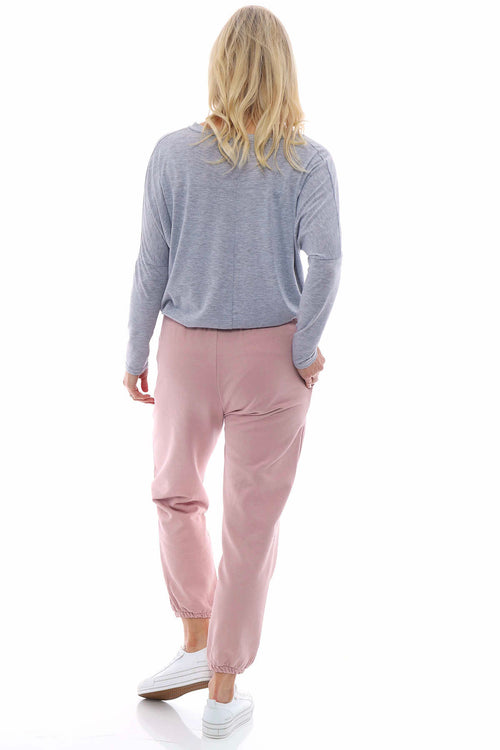 Vienna Cotton Sweat Pants Pink - Image 5
