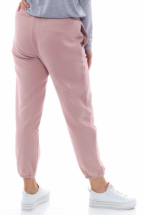 Vienna Cotton Sweat Pants Pink - Image 6