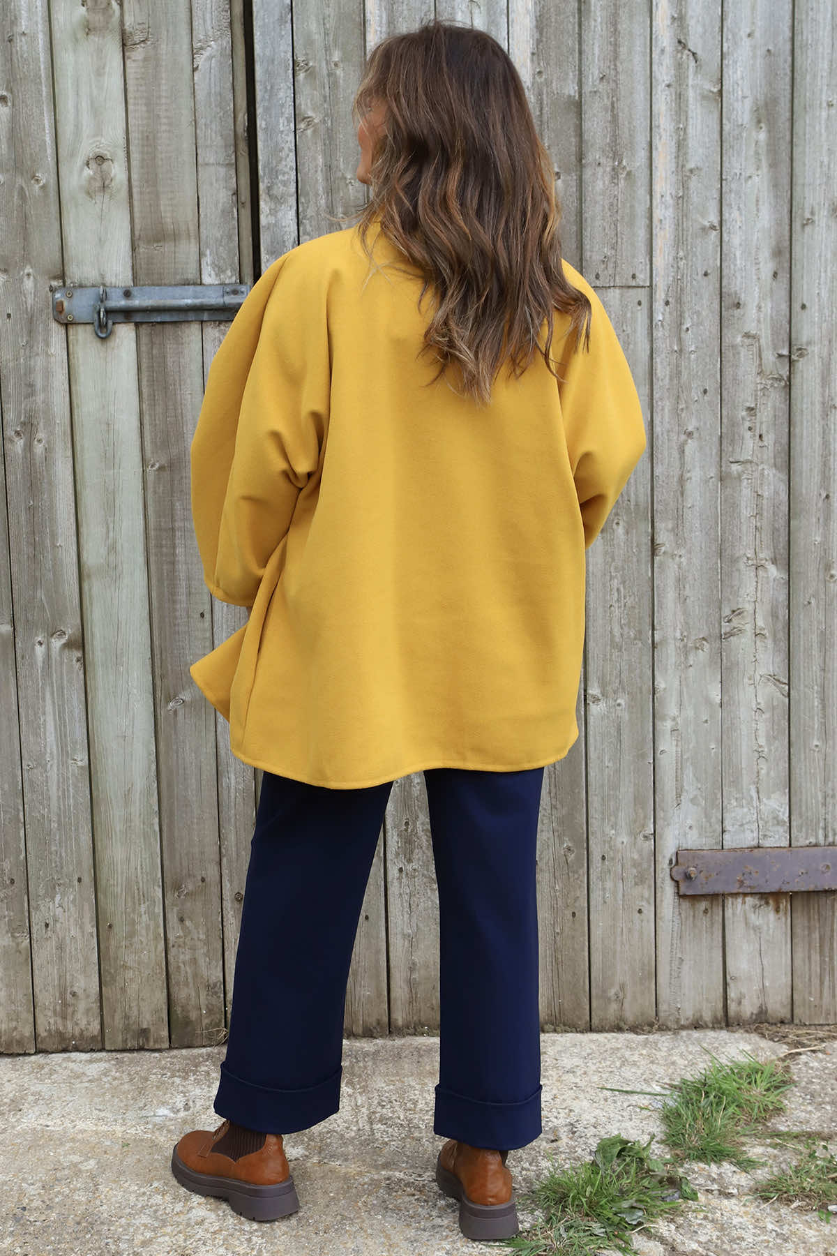 Marianne Zip Jacket Yellow