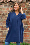 Imogen Needlecord Tunic Navy