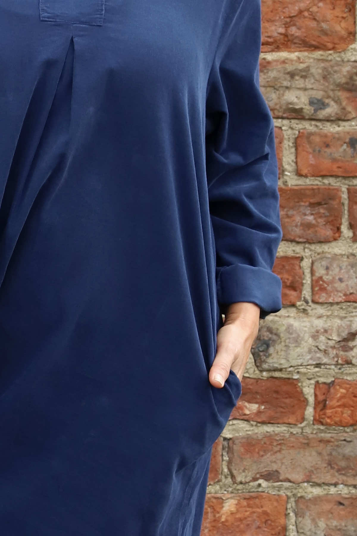 Imogen Needlecord Tunic Navy