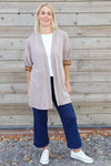 Elissia Knitted Cardigan Mocha
