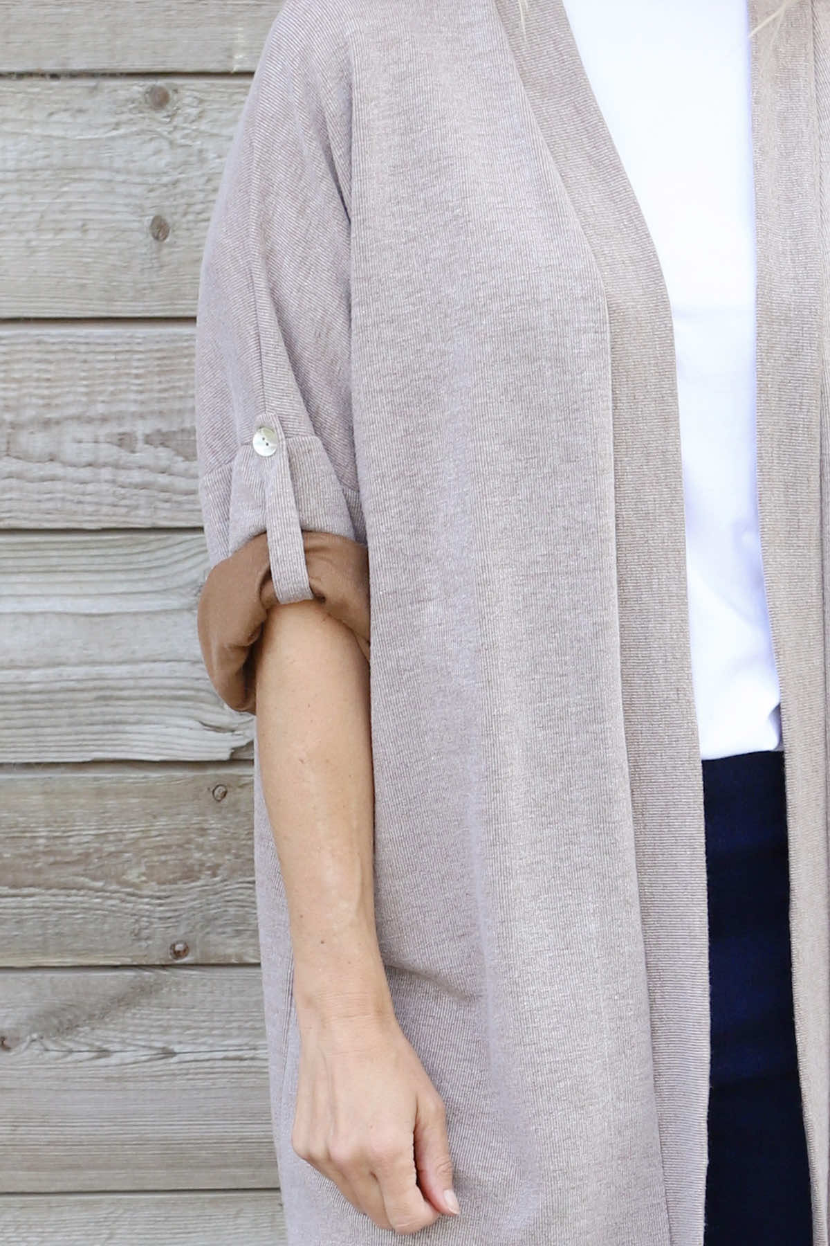 Elissia Knitted Cardigan Mocha