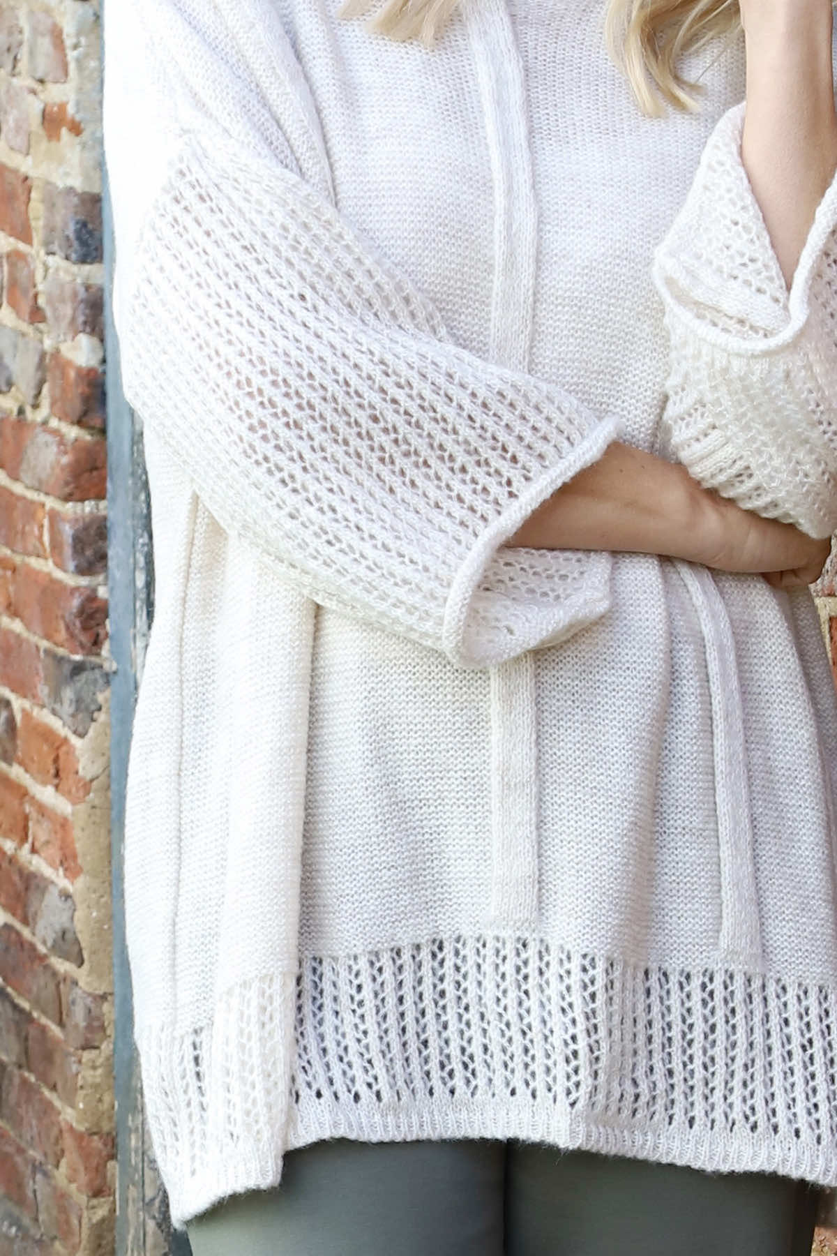 Eleri Knitted Jumper Stone