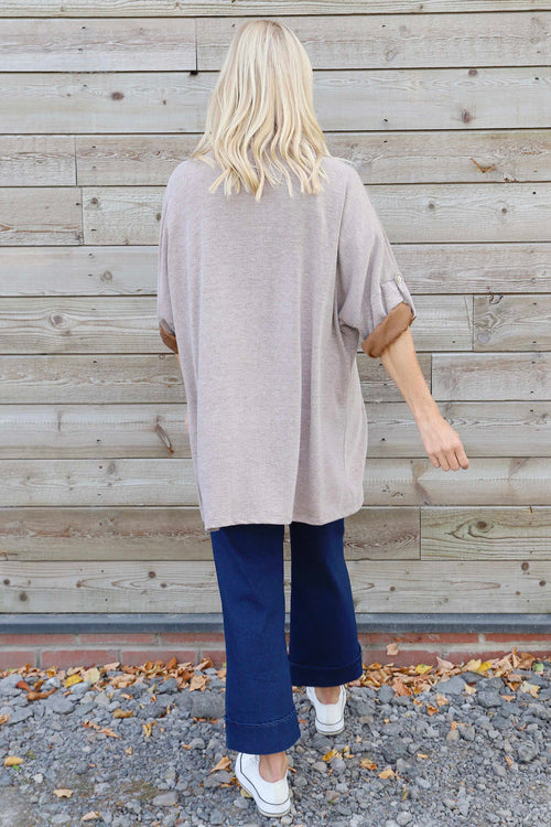 Elissia Knitted Cardigan Mocha - Image 4