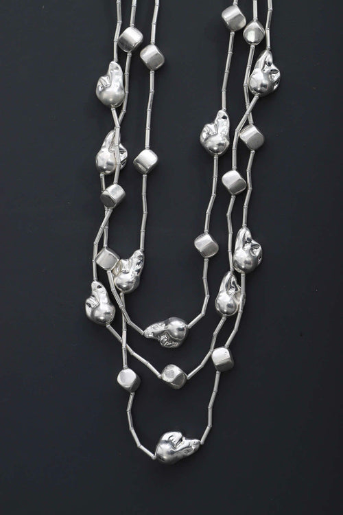 Shuri Necklace silver - Image 3