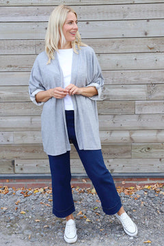 Elissia Knitted Cardigan Grey