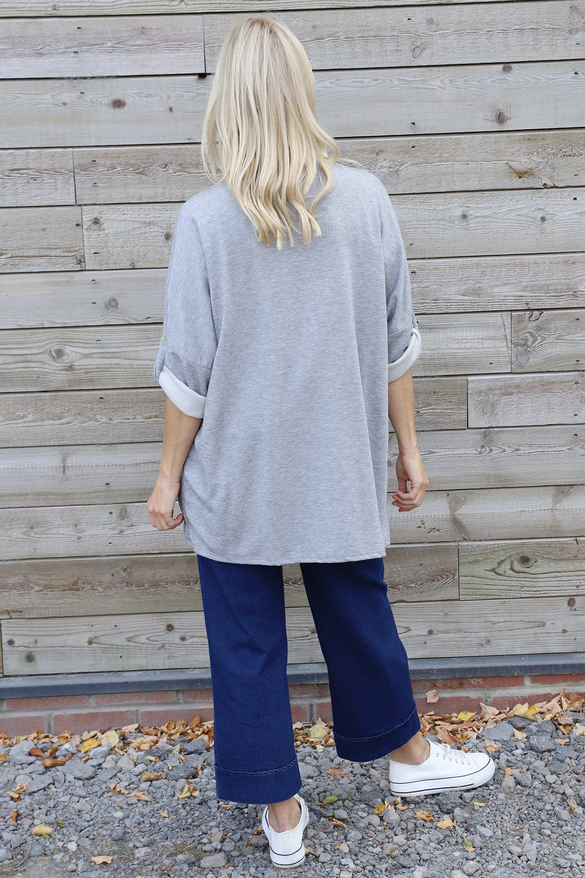 Elissia Knitted Cardigan Grey