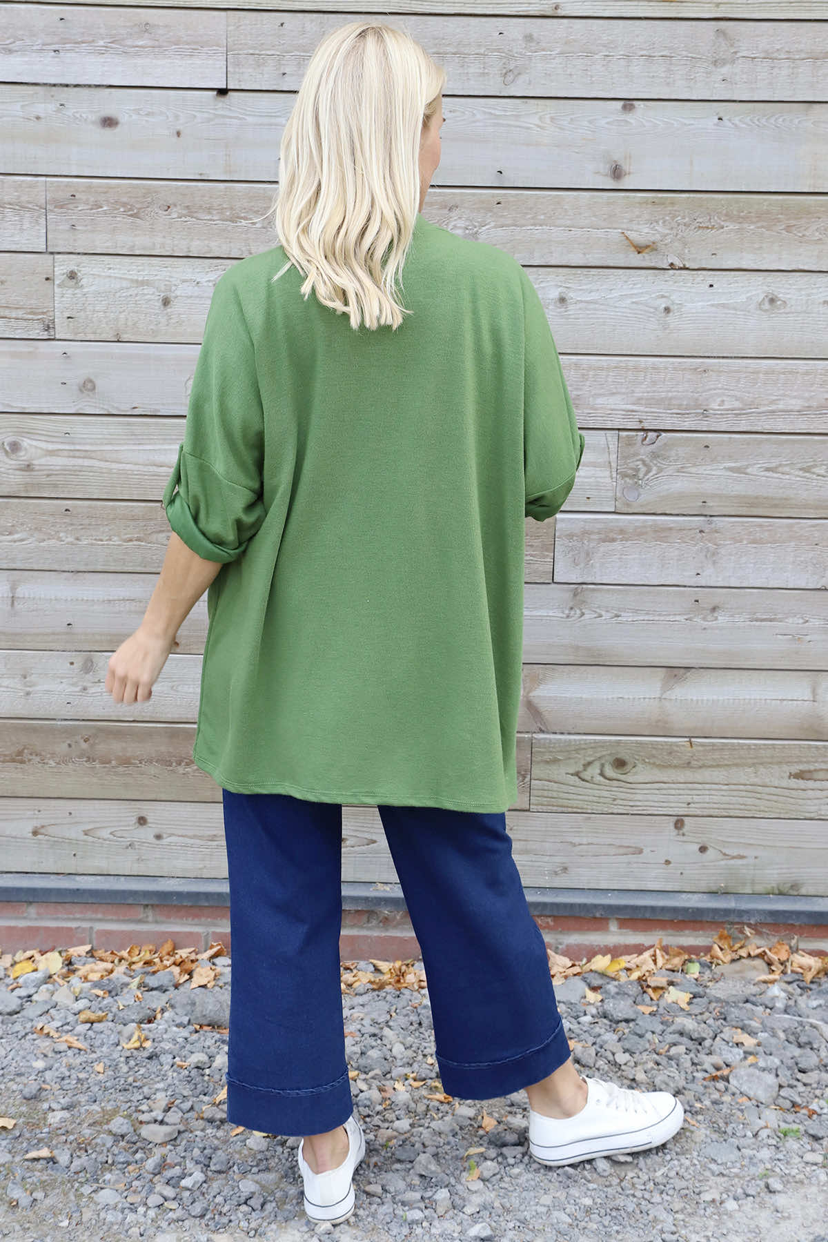 Elissia Knitted Cardigan Olive