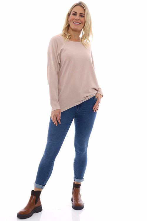 Alaina Knitted Jumper Pink - Image 1