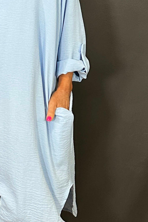 Vivianne Shirt Light Blue - Image 3