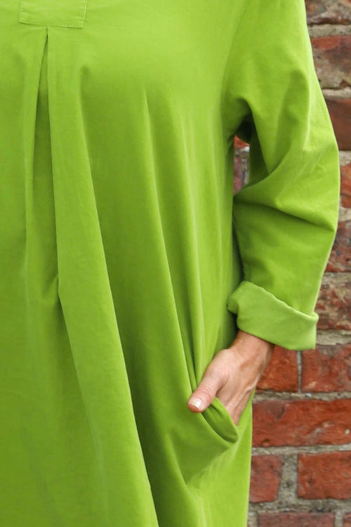 Imogen Needlecord Tunic Green - Image 3