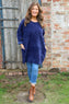 Ethel Cord Tunic Navy