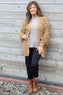 Caitlin Tassel Knitted Cardigan Camel