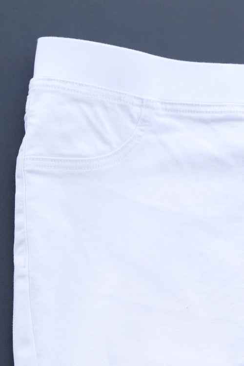 Pinns Denim Super-Stretch Casual Jegging White - Image 4