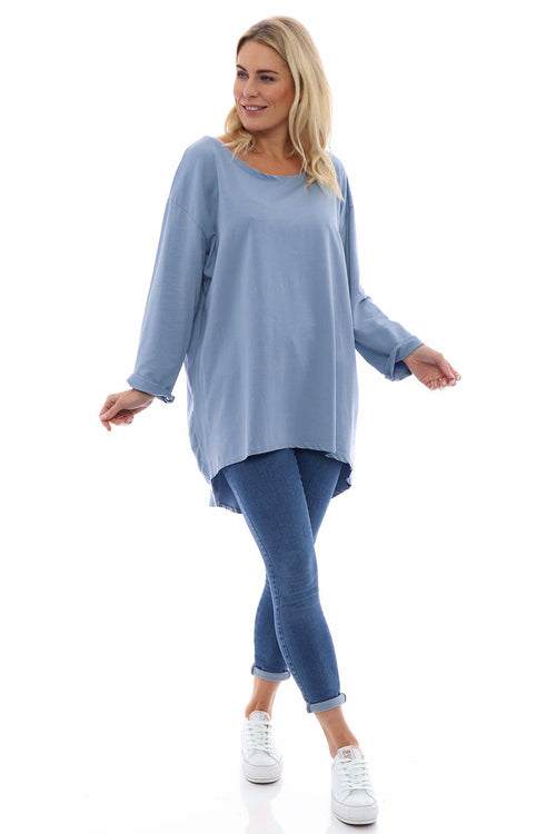 Guinevere Cotton Top Blue - Image 2