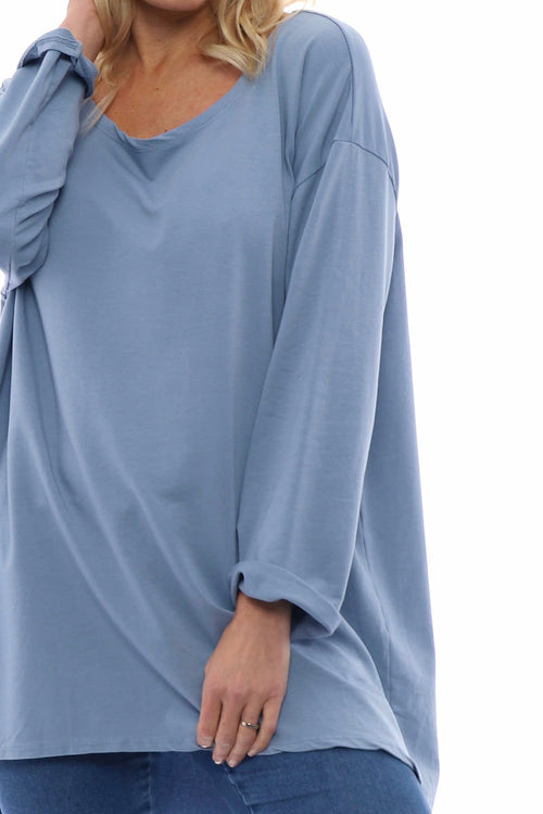 Guinevere Cotton Top Blue - Image 4