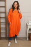 Alina Cotton Dress Orange