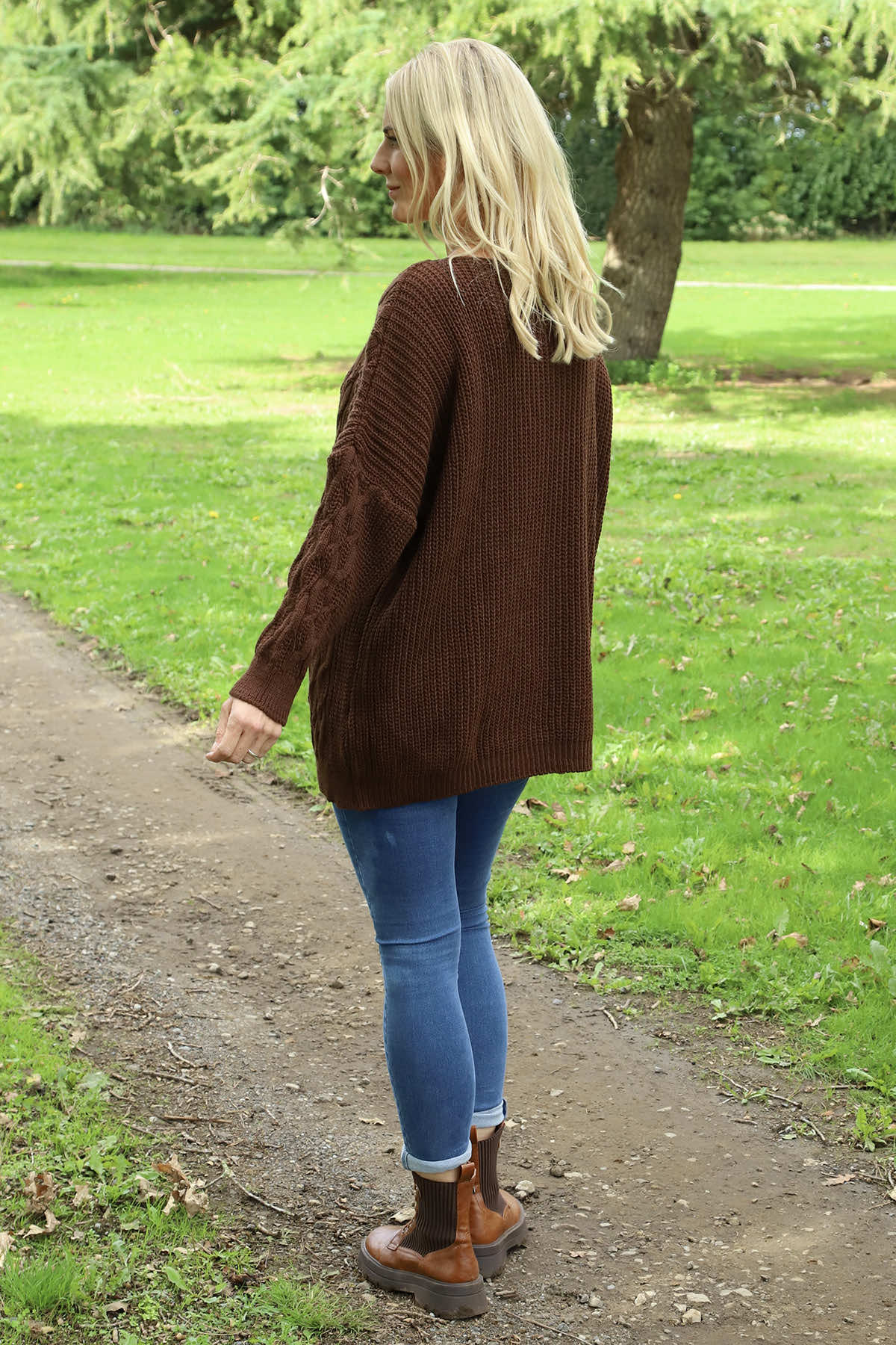Tamsin Knitted Jumper Cocoa