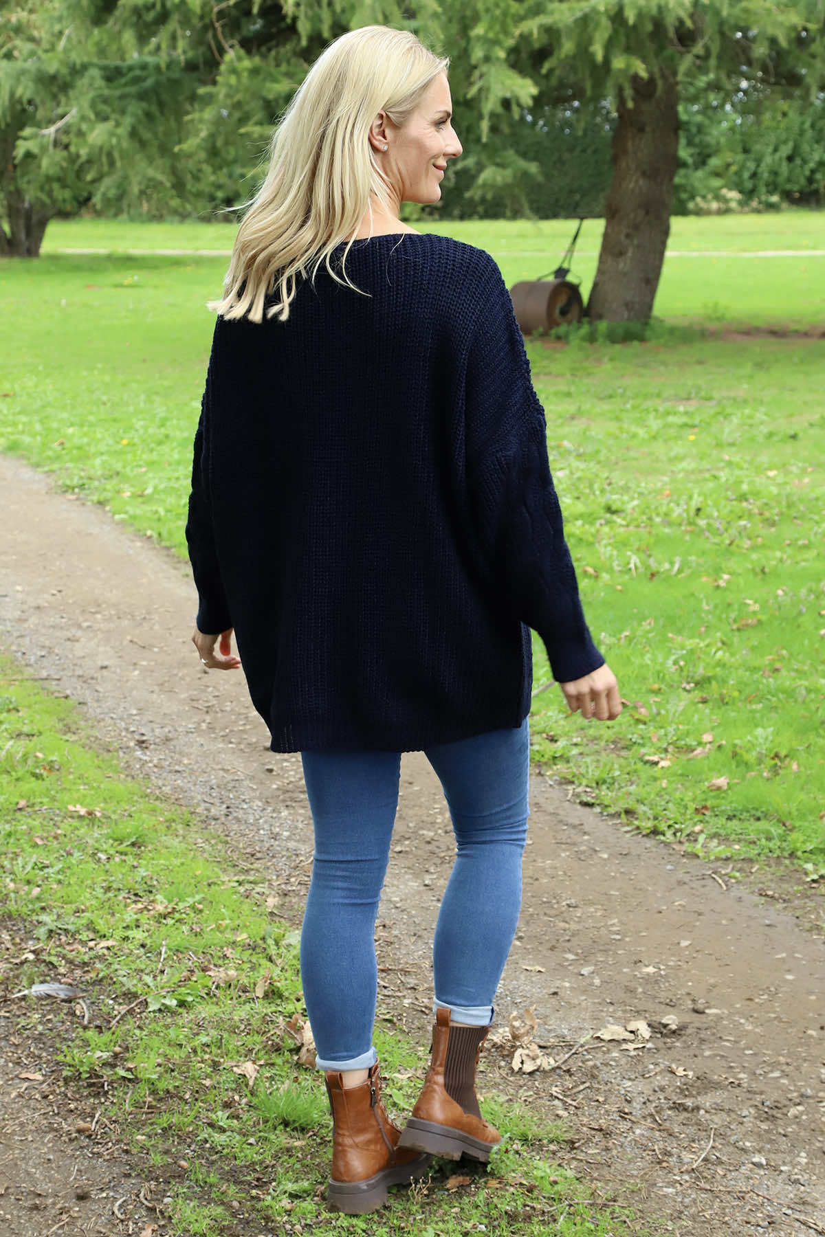 Tamsin Knitted Jumper Navy