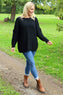 Tamsin Knitted Jumper Black