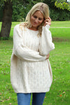 Tamsin Knitted Jumper Stone