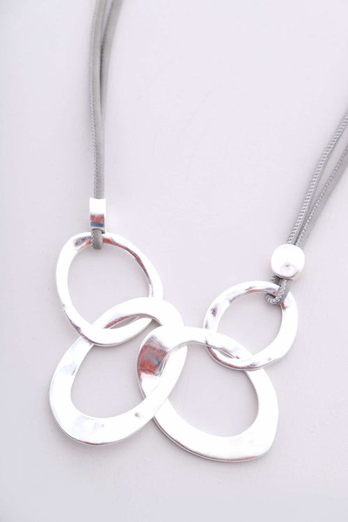 Indira Necklace Silver - Image 1