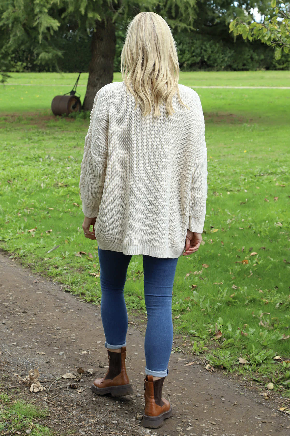 Tamsin Knitted Jumper Stone