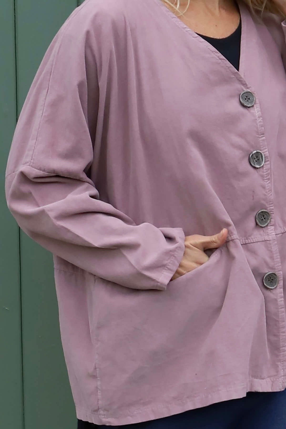 Kristen Needlecord Jacket Mauve