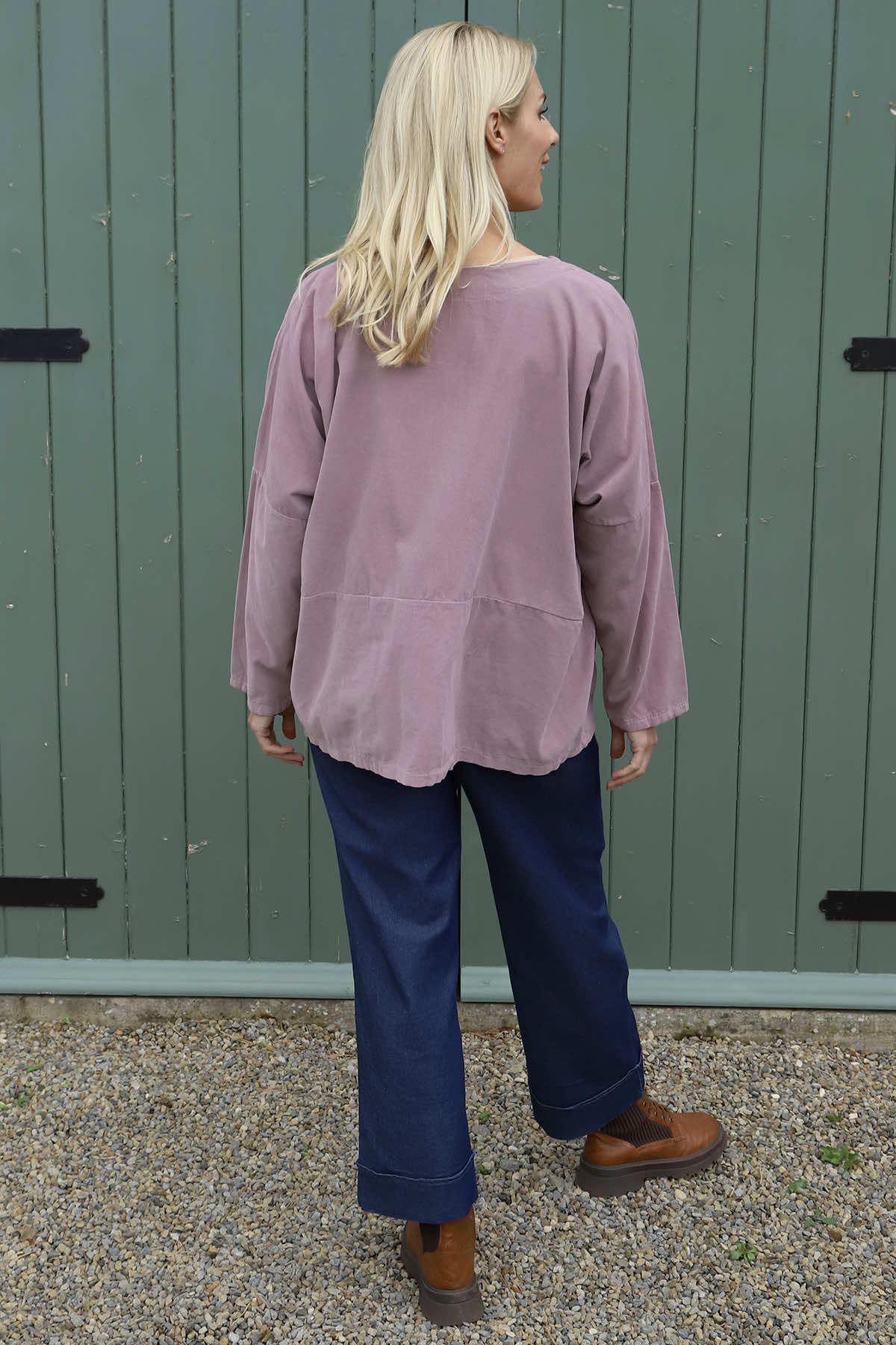 Kristen Needlecord Jacket Mauve