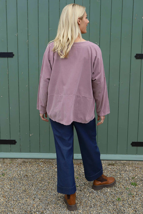 Kristen Needlecord Jacket Mauve - Image 4