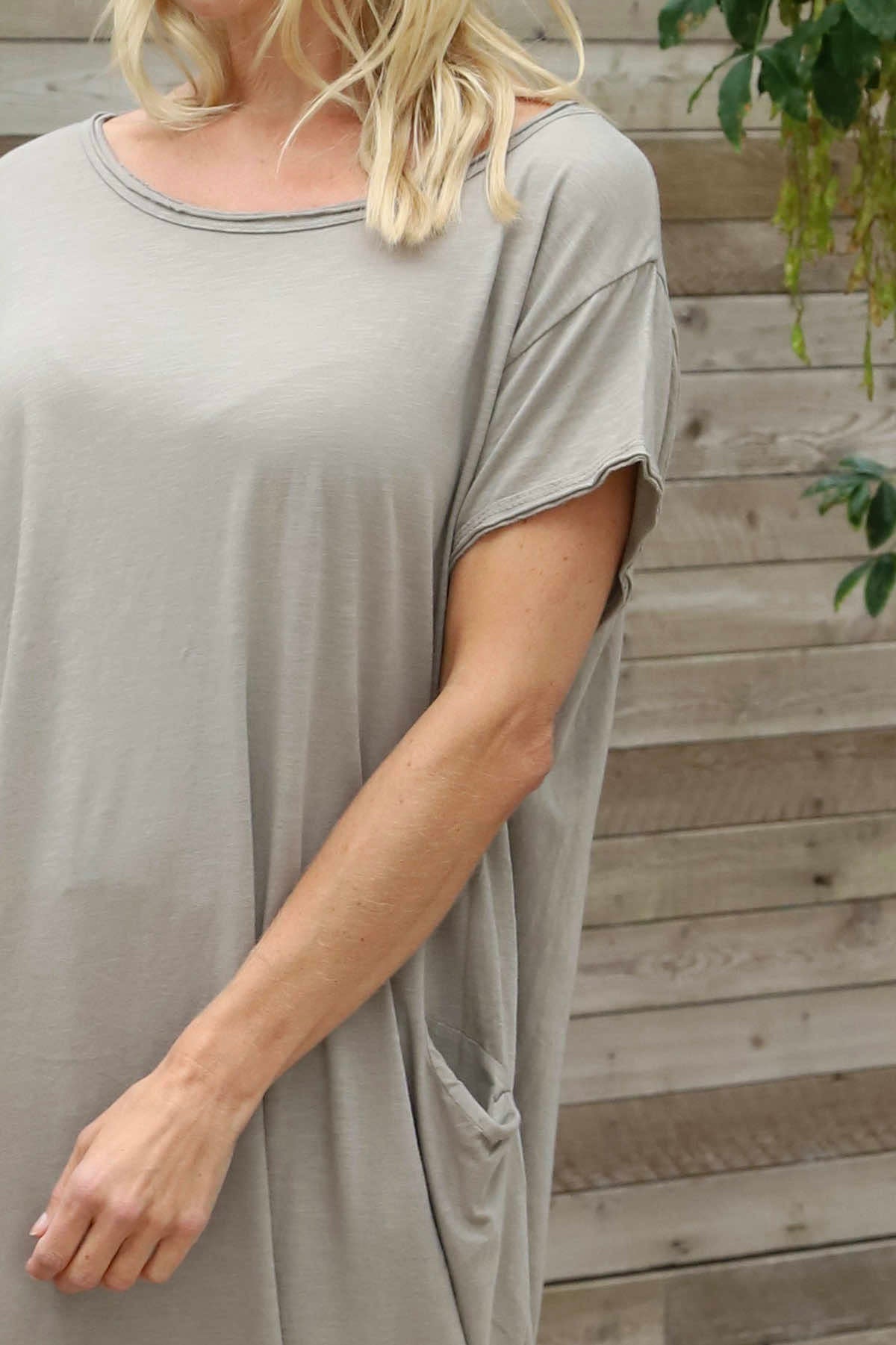 Clara Cotton Dress Mocha