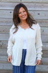 Leandra Knit Cardigan Stone