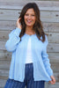 Leandra Knit Cardigan Powder Blue