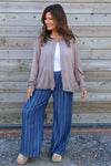 Leandra Knit Cardigan Mocha