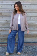 Leandra Knit Cardigan Mocha Mocha - Leandra Knit Cardigan Mocha