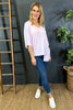 Kenzia Dip Side Top Lilac
