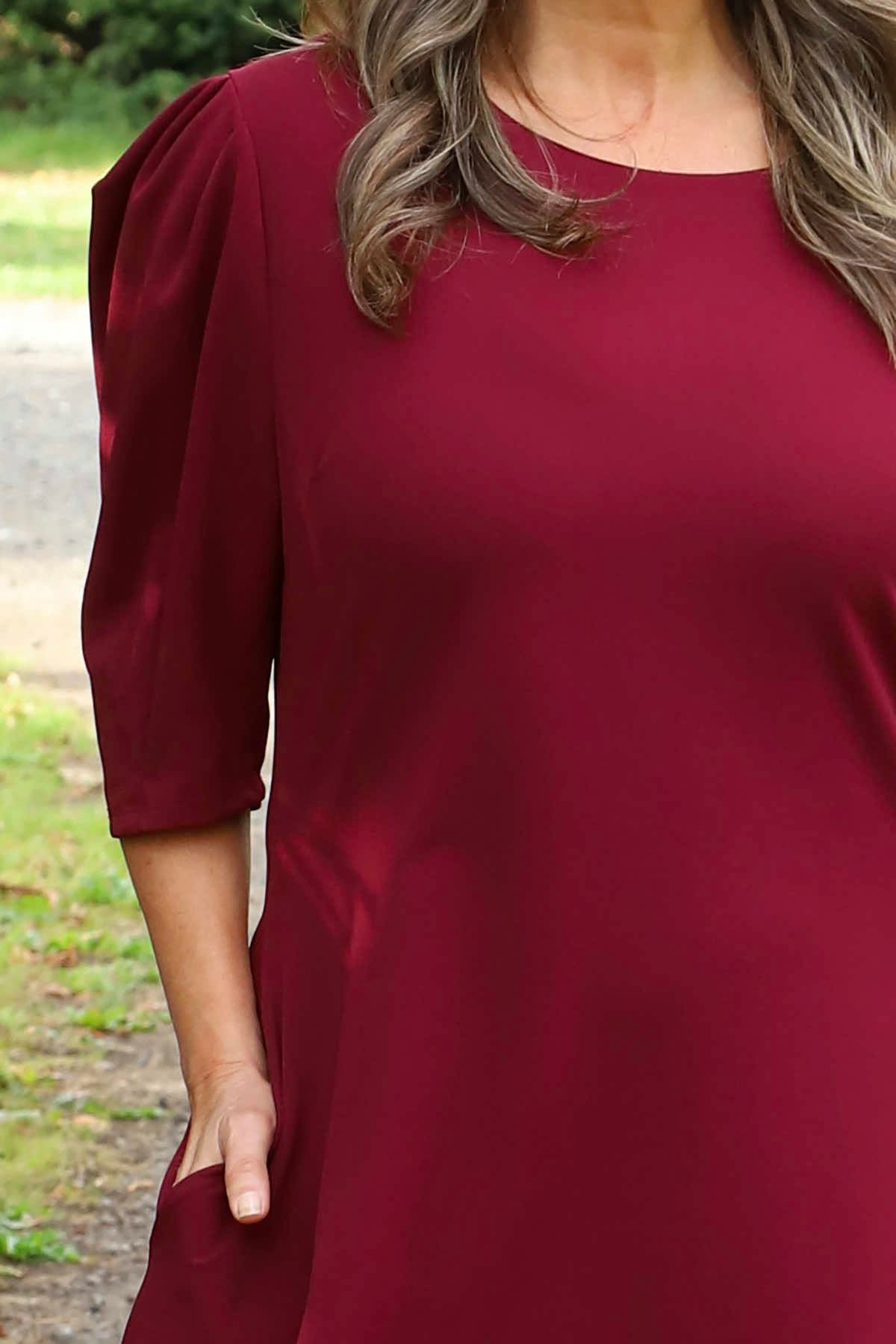 Florentina Dress Wine