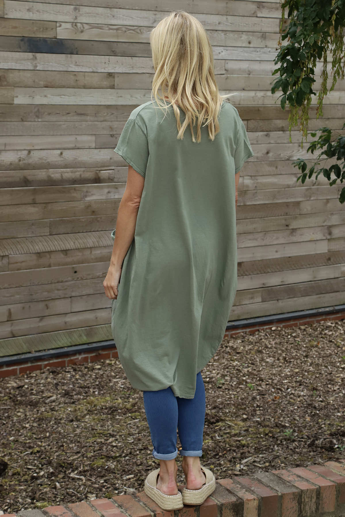 Clara Cotton Dress Khaki