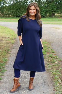 Florentina Dress Navy