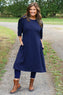 Florentina Dress Navy