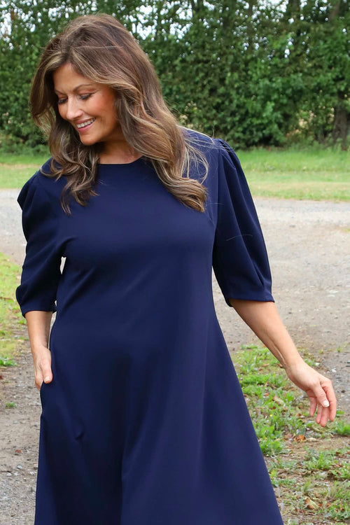 Florentina Dress Navy - Image 2