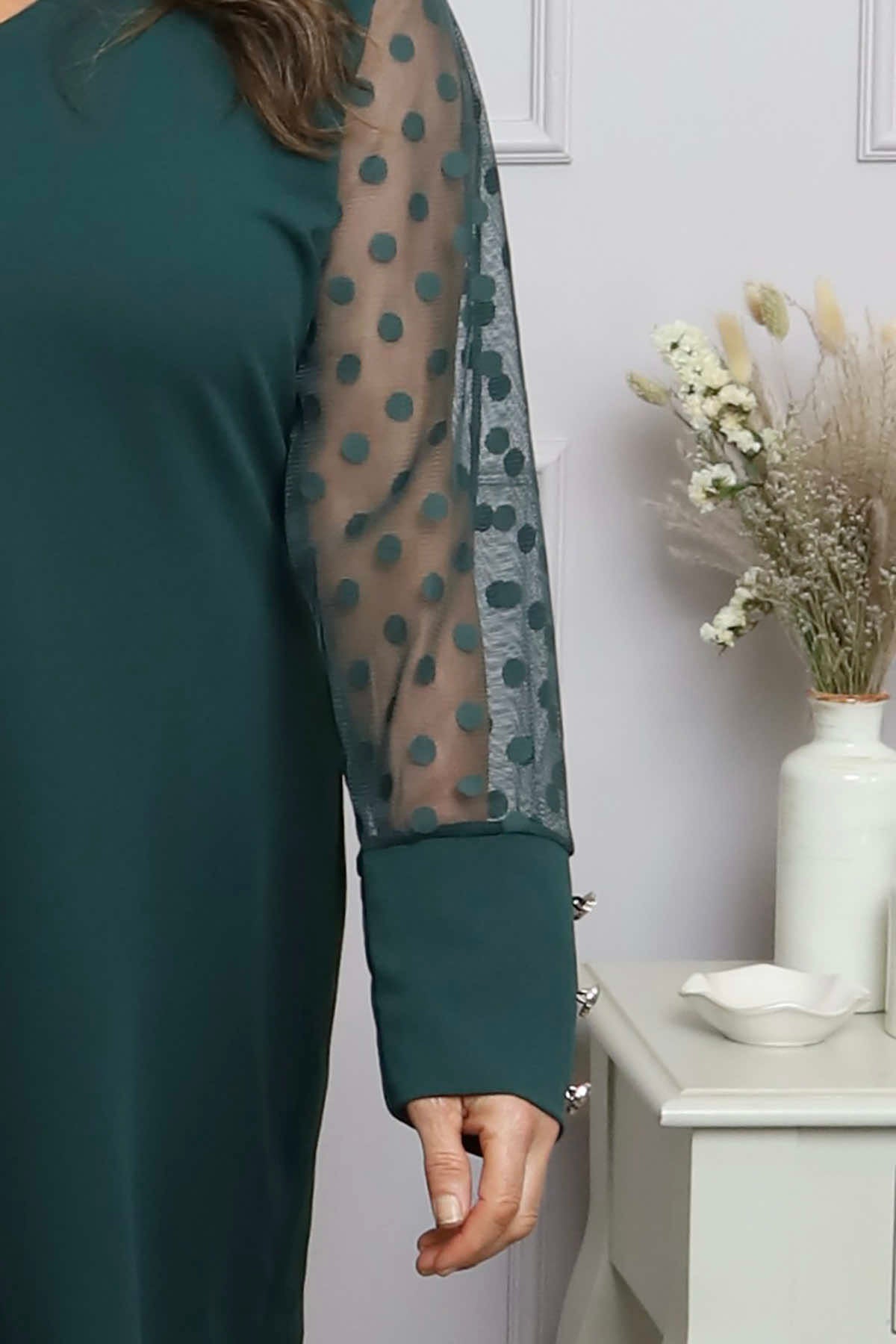 Reagan Tunic Bottle Green