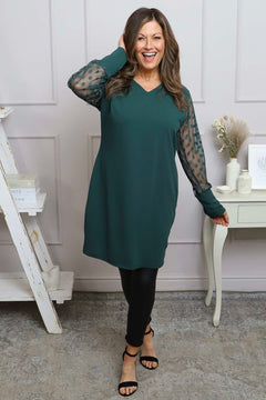 Reagan Tunic Bottle Green