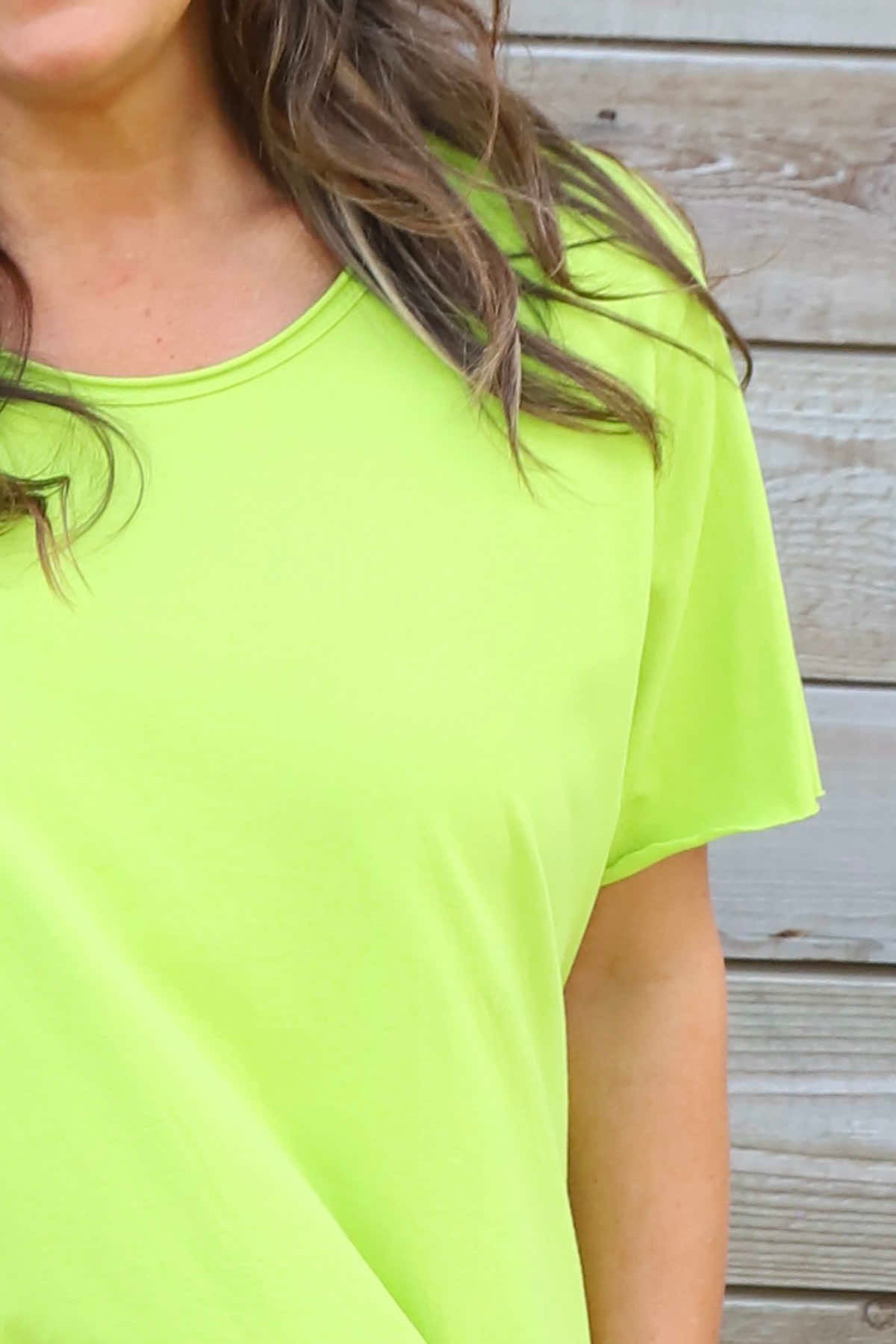 Steffani Cotton Top Lime