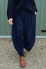 Babette Needlecord Trousers Navy