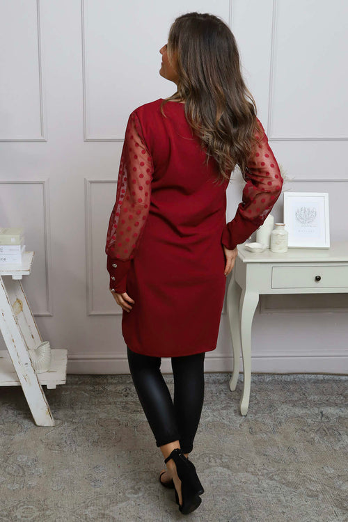 Reagan Tunic Wine - Image 4