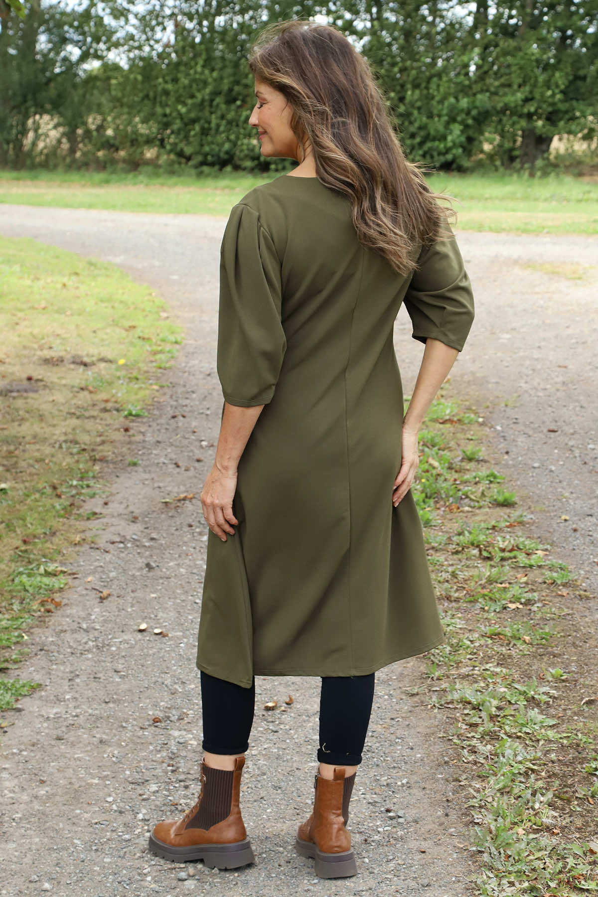 Florentina Dress Khaki